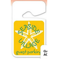 Rear View Mirror Parking Tag (2.87" x 4.75")